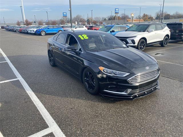 used 2018 Ford Fusion car, priced at $14,040