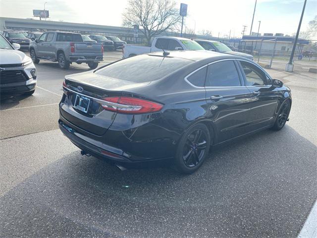 used 2018 Ford Fusion car, priced at $14,040