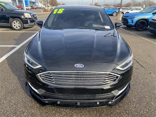 used 2018 Ford Fusion car, priced at $14,040