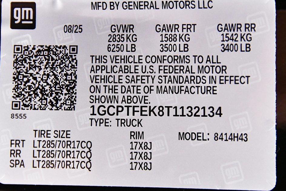 new 2026 Chevrolet Colorado car, priced at $52,935