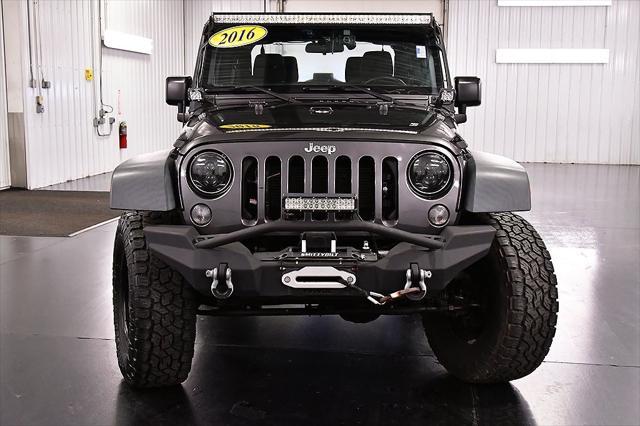 used 2016 Jeep Wrangler car, priced at $19,997