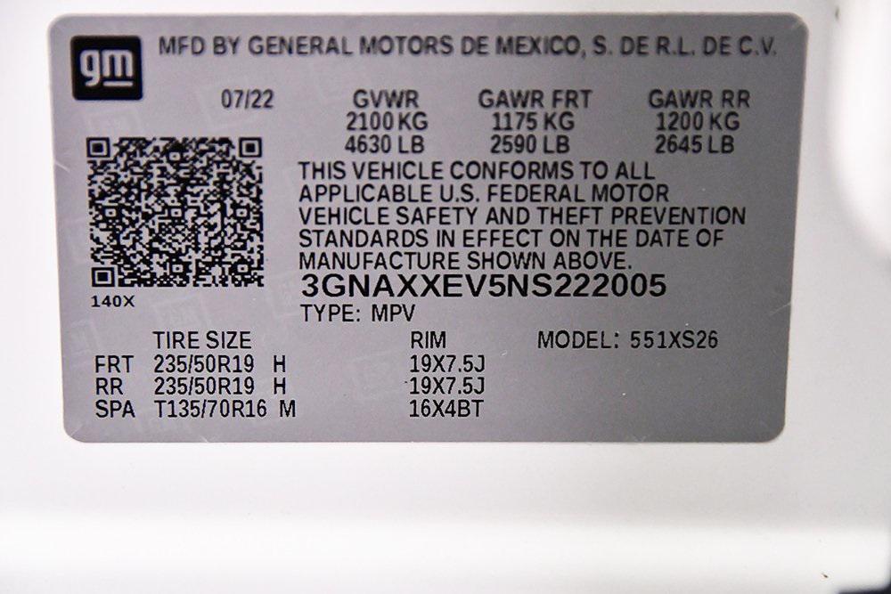 used 2022 Chevrolet Equinox car, priced at $23,655