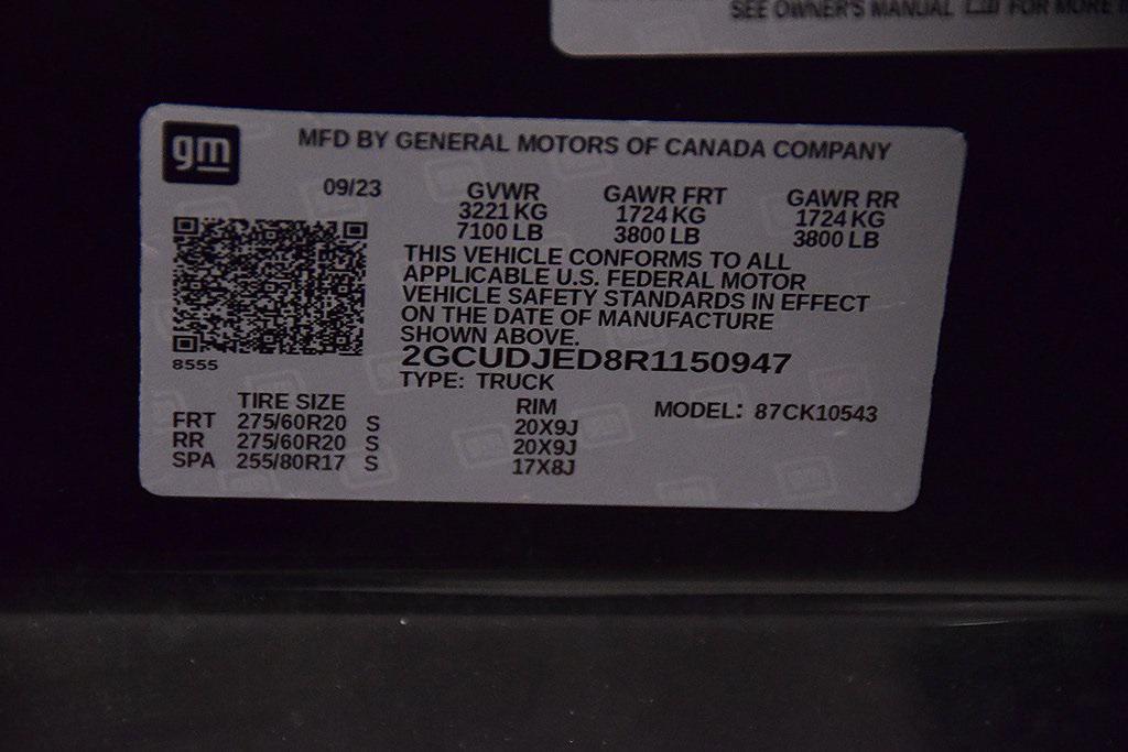 used 2024 Chevrolet Silverado 1500 car, priced at $52,995