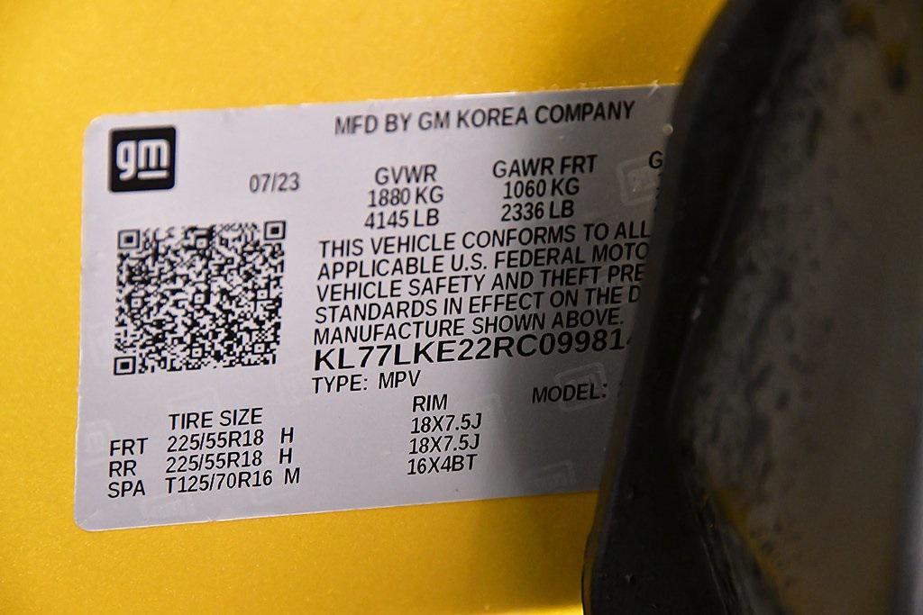 used 2024 Chevrolet Trax car, priced at $23,000