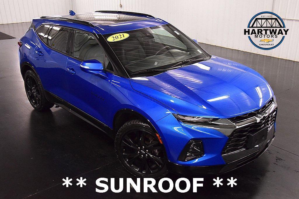 used 2021 Chevrolet Blazer car, priced at $25,705