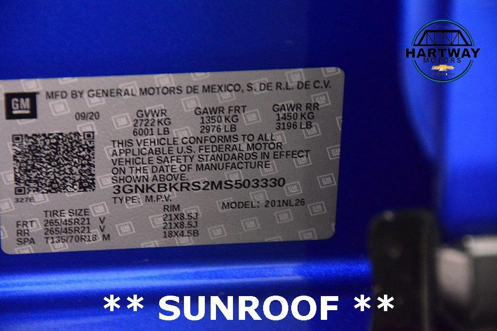 used 2021 Chevrolet Blazer car, priced at $25,705