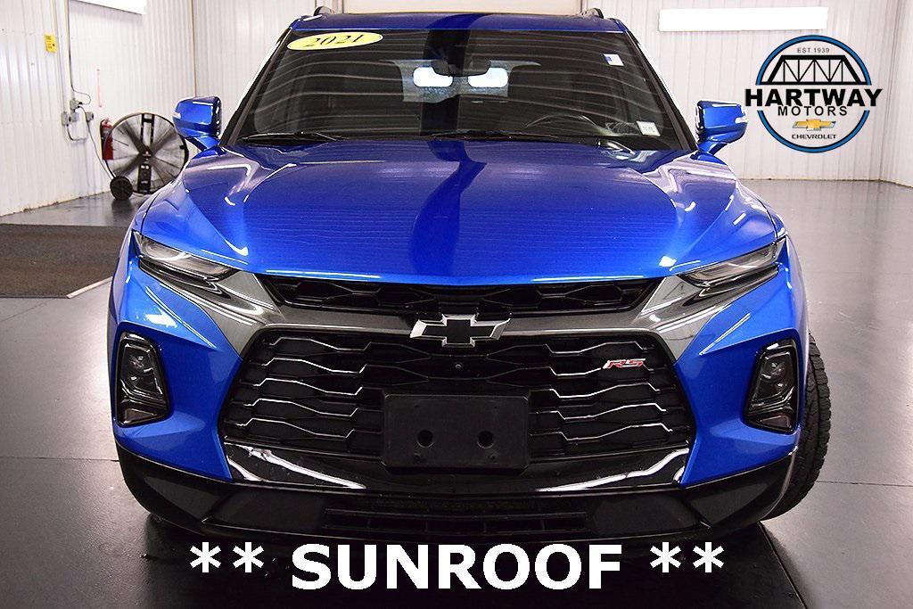 used 2021 Chevrolet Blazer car, priced at $25,705