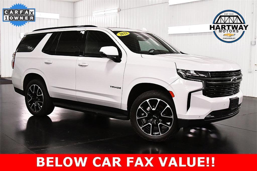 used 2022 Chevrolet Tahoe car, priced at $49,000