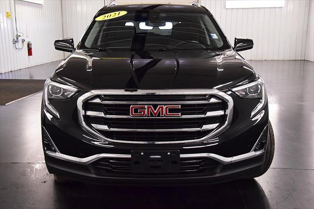 used 2021 GMC Terrain car, priced at $26,595