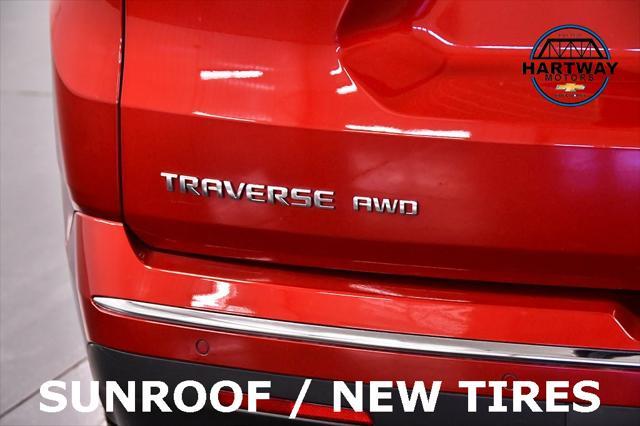 used 2022 Chevrolet Traverse car, priced at $37,995