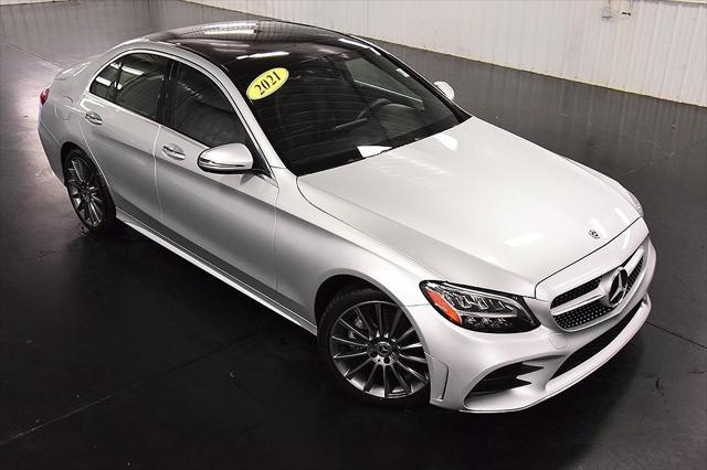 used 2021 Mercedes-Benz C-Class car, priced at $27,911