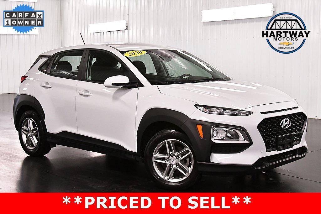 used 2020 Hyundai Kona car, priced at $15,000