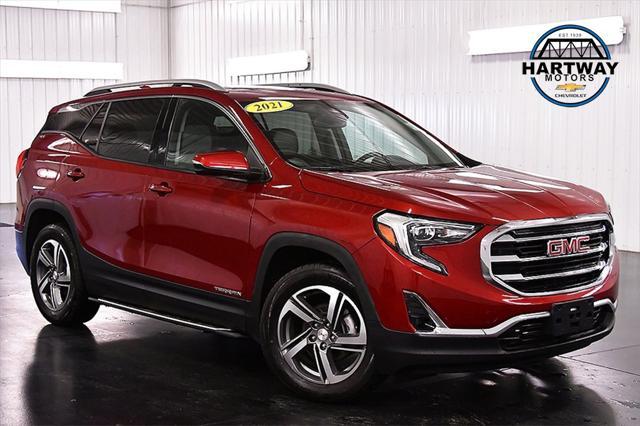 used 2021 GMC Terrain car, priced at $27,995