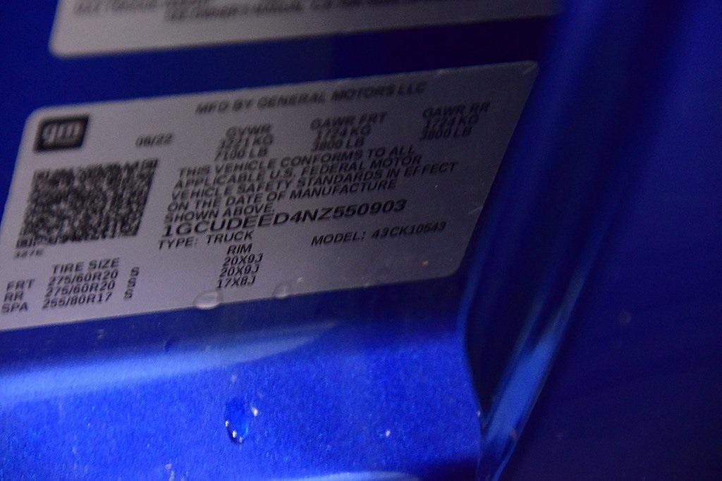 used 2022 Chevrolet Silverado 1500 car, priced at $42,550