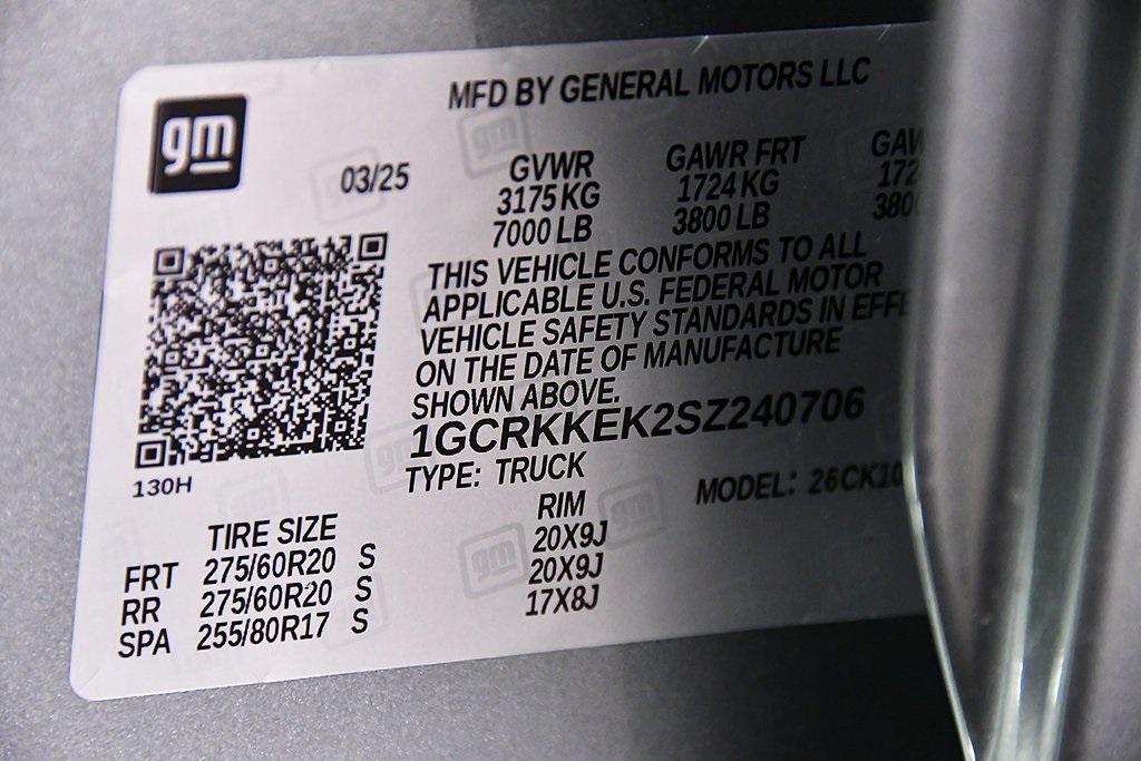 new 2025 Chevrolet Silverado 1500 car, priced at $52,995