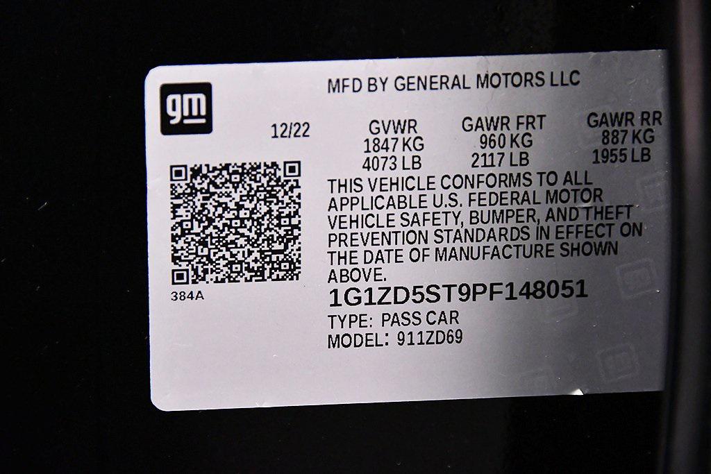 used 2023 Chevrolet Malibu car, priced at $20,000