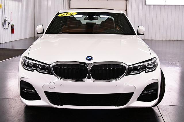 used 2022 BMW 330e car, priced at $36,998