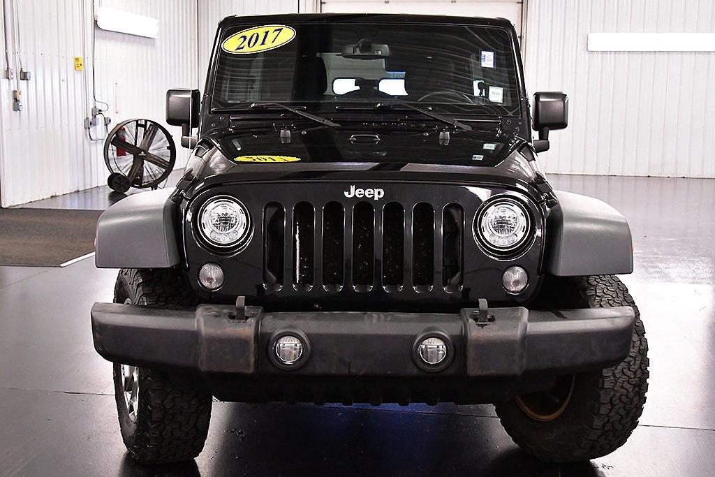 used 2017 Jeep Wrangler Unlimited car, priced at $21,200