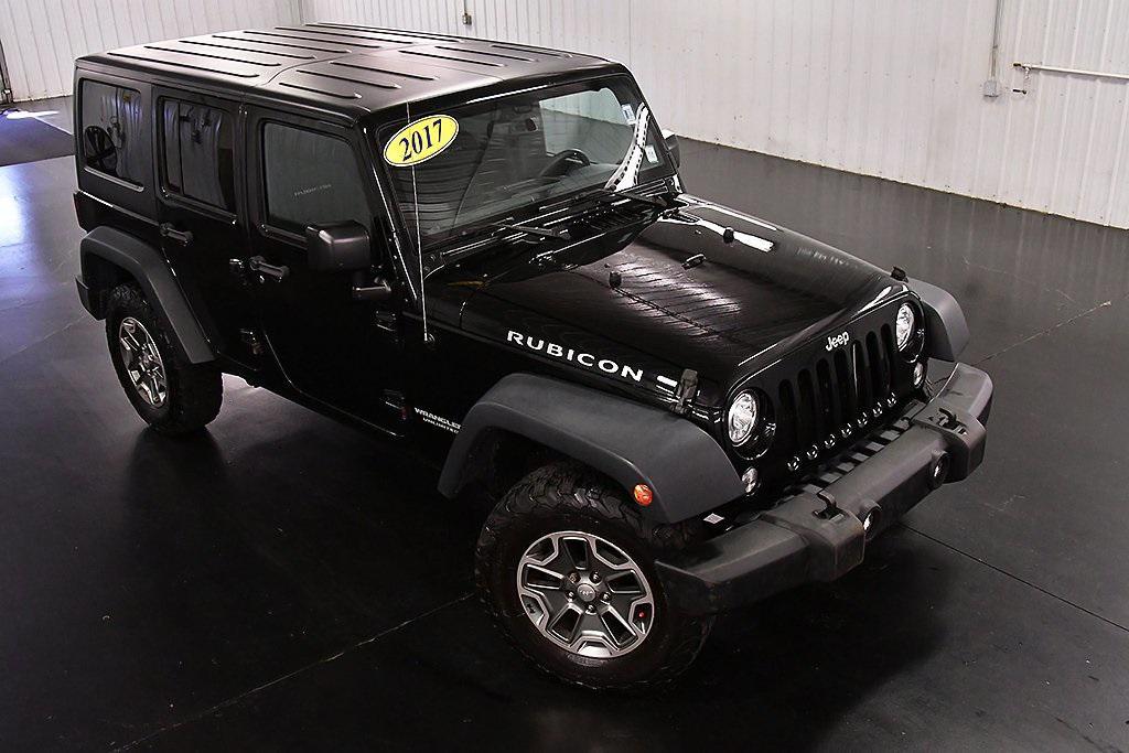 used 2017 Jeep Wrangler Unlimited car, priced at $21,200