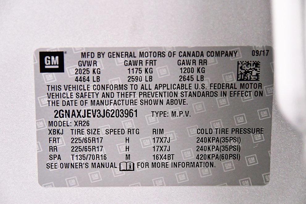 used 2018 Chevrolet Equinox car, priced at $15,000