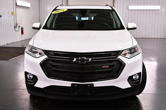 used 2021 Chevrolet Traverse car, priced at $36,981