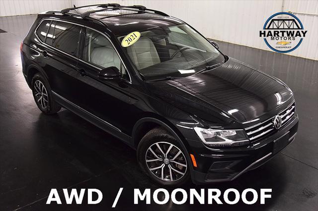 used 2021 Volkswagen Tiguan car, priced at $20,727