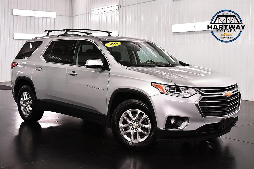 used 2018 Chevrolet Traverse car, priced at $17,500