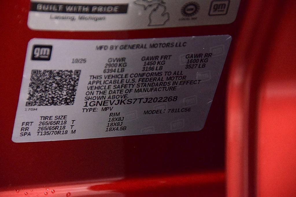 new 2026 Chevrolet Traverse car, priced at $54,440