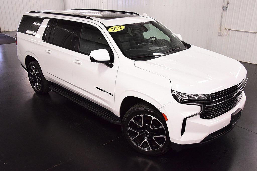 used 2022 Chevrolet Suburban car, priced at $55,000
