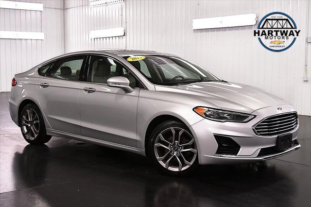 used 2019 Ford Fusion car, priced at $16,502