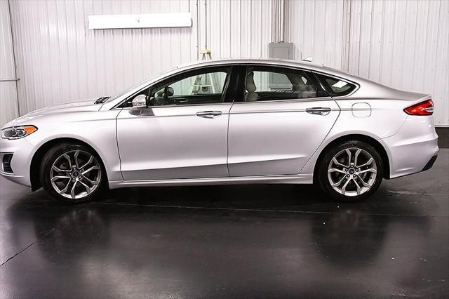 used 2019 Ford Fusion car, priced at $16,502