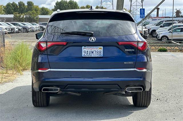 used 2022 Acura MDX car, priced at $43,495