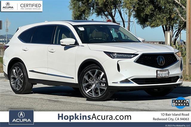 used 2023 Acura MDX car, priced at $43,495