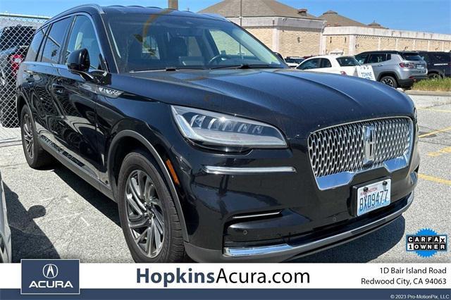 used 2021 Lincoln Aviator car, priced at $36,999