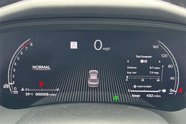 new 2025 Acura TLX car, priced at $47,195
