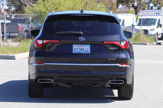 used 2022 Acura MDX car, priced at $44,995