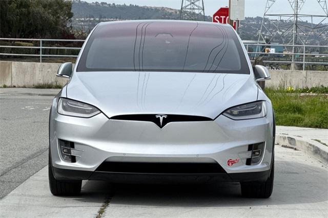 used 2017 Tesla Model X car, priced at $27,995