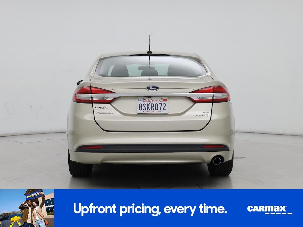 used 2017 Ford Fusion Hybrid car, priced at $14,599
