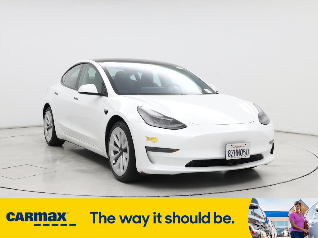 used 2021 Tesla Model 3 car, priced at $24,879