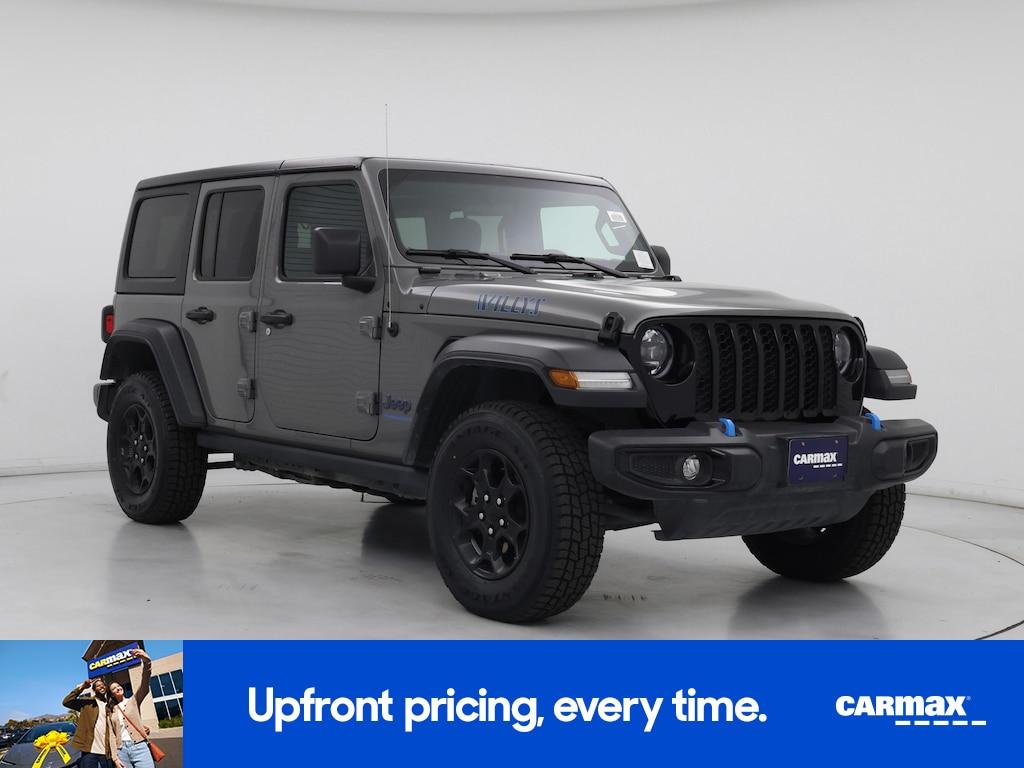 used 2023 Jeep Wrangler 4xe car, priced at $29,998