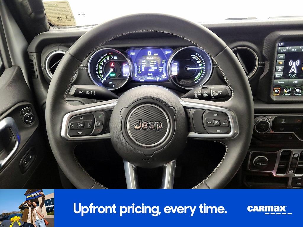 used 2023 Jeep Wrangler 4xe car, priced at $34,998