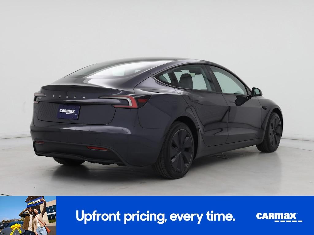 used 2025 Tesla Model 3 car, priced at $36,998