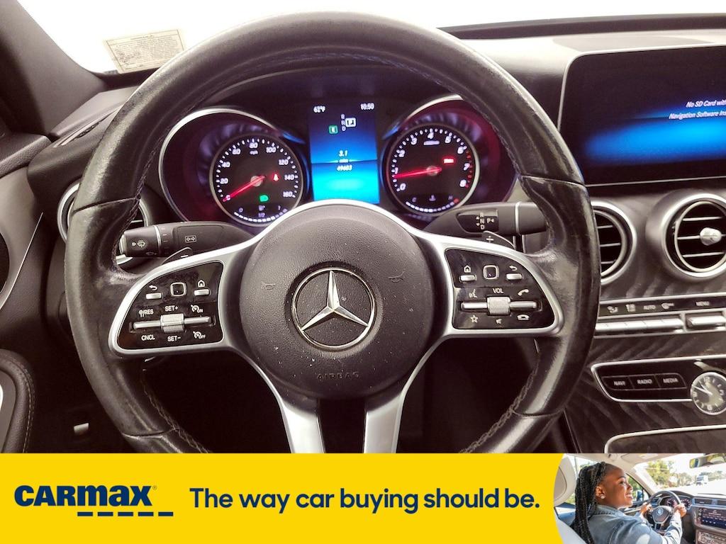 used 2019 Mercedes-Benz C-Class car, priced at $21,998