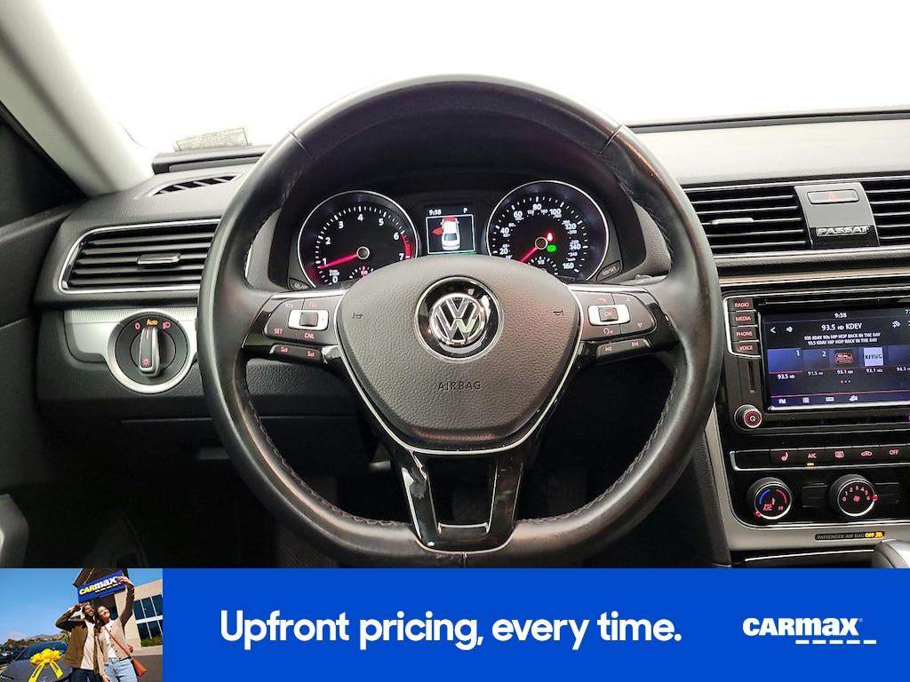 used 2019 Volkswagen Passat car, priced at $18,998