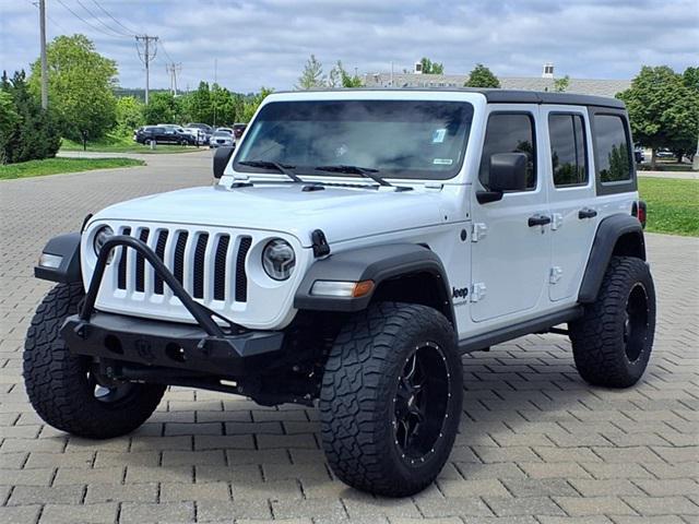 used 2022 Jeep Wrangler Unlimited car, priced at $29,339