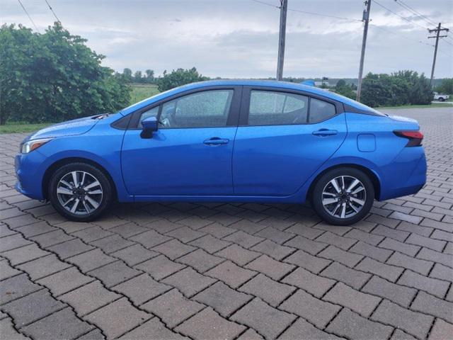 used 2021 Nissan Versa car, priced at $18,300