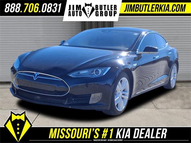 used 2015 Tesla Model S car, priced at $14,708