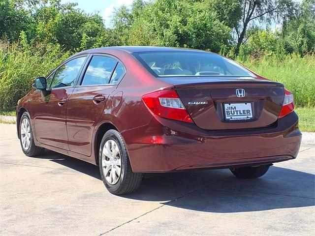 used 2012 Honda Civic car, priced at $7,852