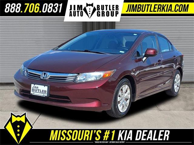used 2012 Honda Civic car, priced at $7,852