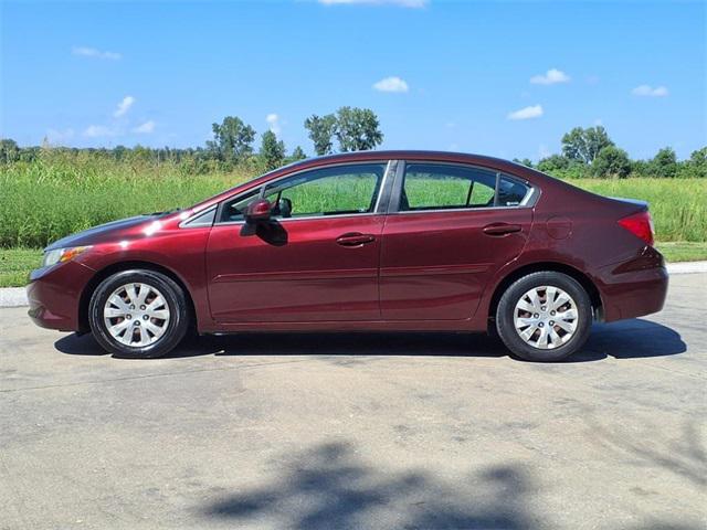 used 2012 Honda Civic car, priced at $7,852
